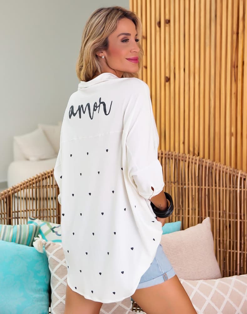 Camisão Ágape - Branco