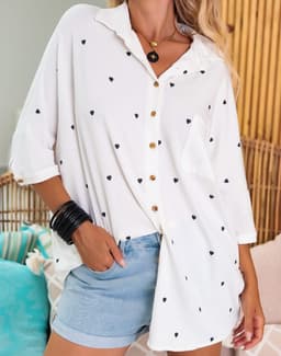 Camisão Ágape - Branco