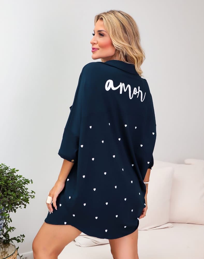 Camisão Ágape - Marinho