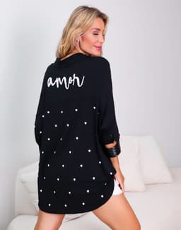 Camisão Ágape - Preto