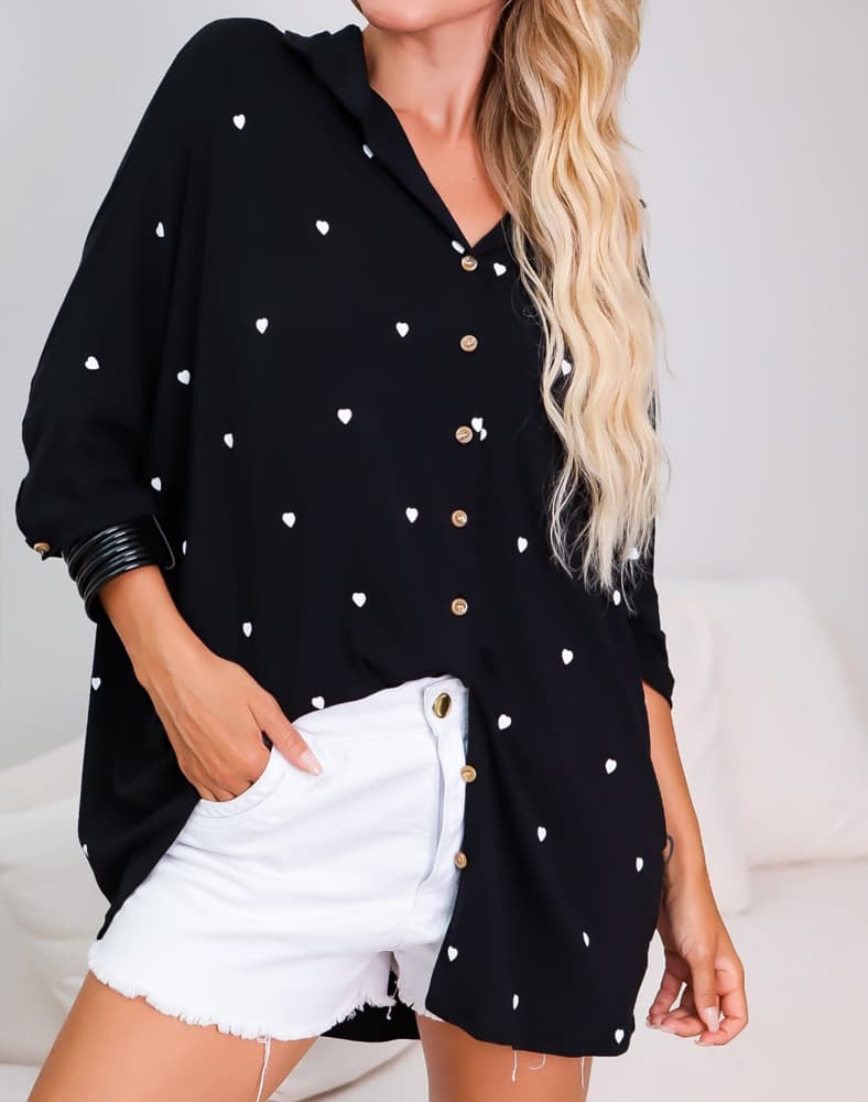 Camisão Ágape - Preto