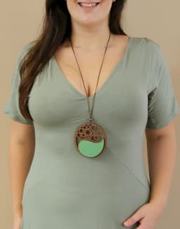 Colar Onda - Verde