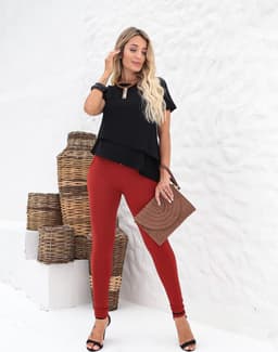Conjunto Nix - Telha/Preto