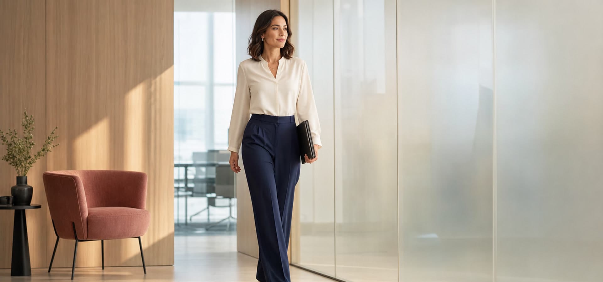 Look para trabalhar feminino: 7 fórmulas confortáveis sem perder a elegância