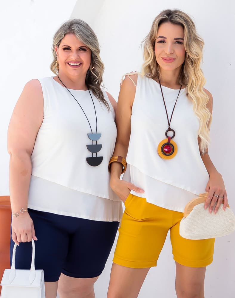 Conjunto Ártemis com Regata - Marinho/Offwhite